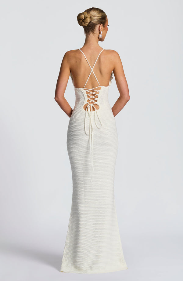 Lamira| Celaena Maxi Dress - Ivory