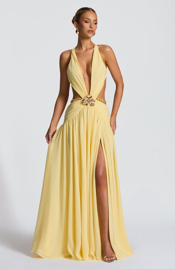 Lamira | Indianna Maxi Dress - Lemon